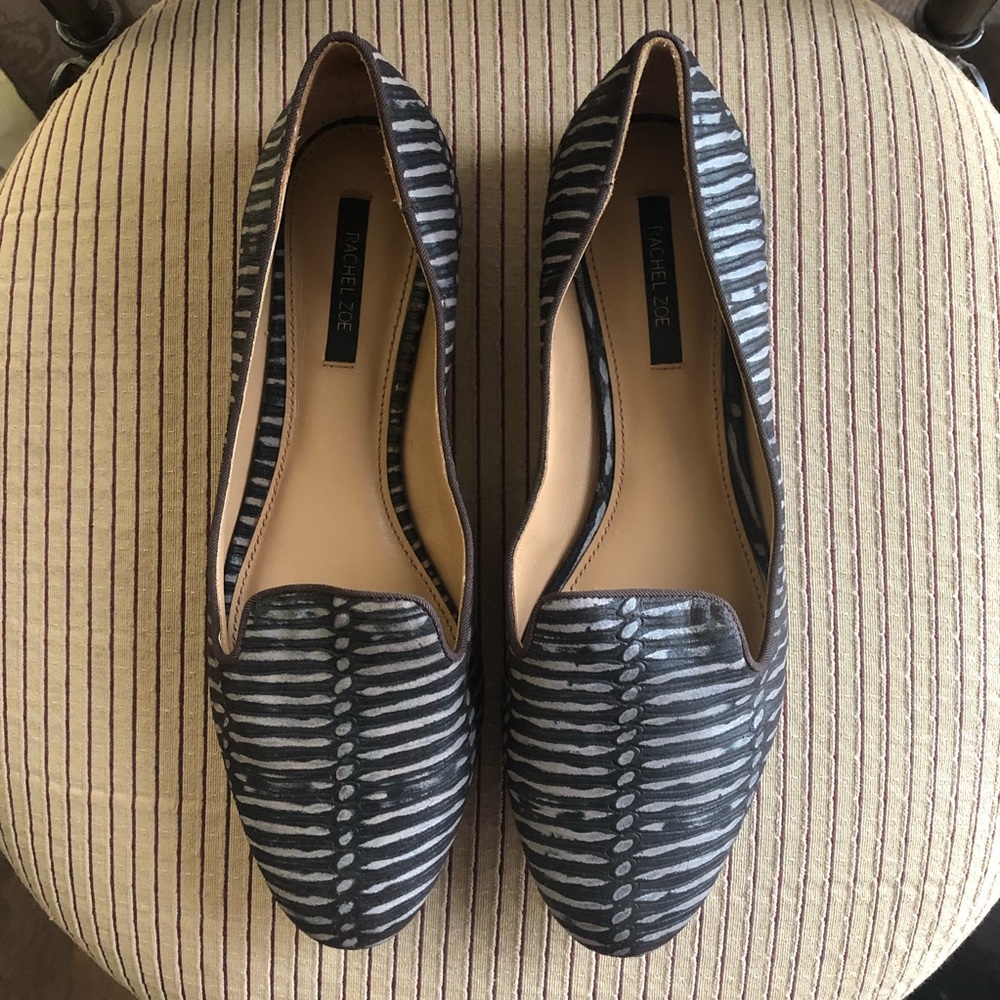 Rachel Zoe Brown Zahara Flats Size 7.5